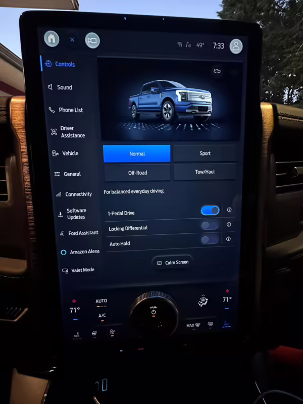 2022 Ford F-150 Lightning Lariat — photo 41