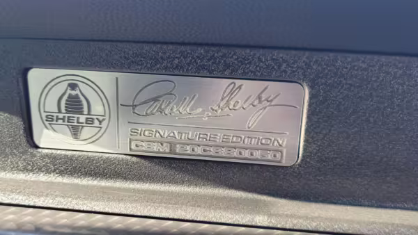 2020 Ford Mustang GT Carroll Shelby Signature Series Convertible — photo 53