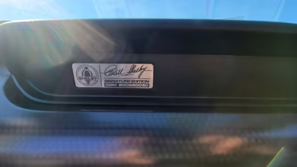 2020 Ford Mustang GT Carroll Shelby Signature Series Convertible — photo 56