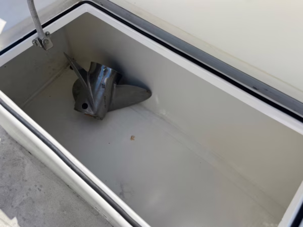 2008 Jefferson Yachts FS35 Sports Boat Twin Mercury Verado 2021 Trailer — photo 14