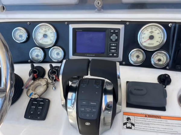 2008 Jefferson Yachts FS35 Sports Boat Twin Mercury Verado 2021 Trailer — photo 24