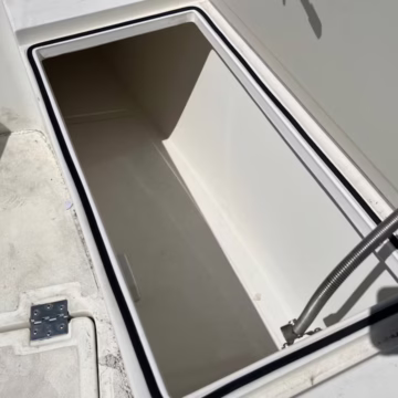 2008 Jefferson Yachts FS35 Sports Boat Twin Mercury Verado 2021 Trailer — photo 34