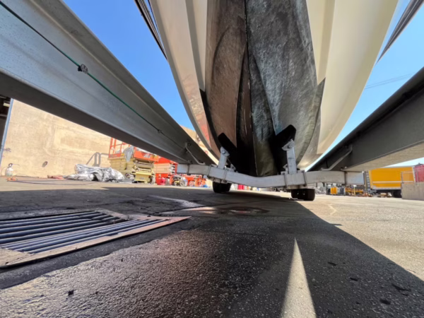 2008 Jefferson Yachts FS35 Sports Boat Twin Mercury Verado 2021 Trailer — photo 45